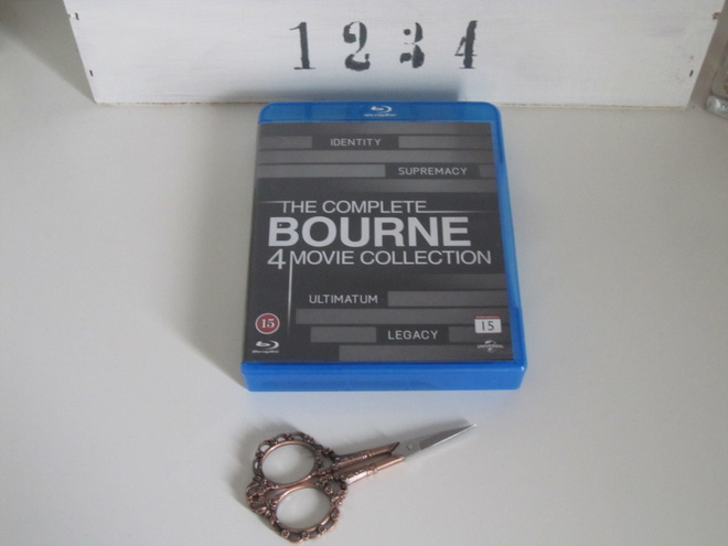 The Complete Bourne 4 Movie Collection (4-Blu-Ray)