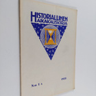 Historiallinen aikakauskirja n:o 1a/1953 - pikkukuva 1