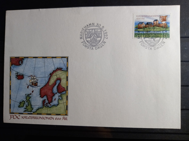 ÅLAND EPK FDC 5/1997: Historia, Kalmarin unioni