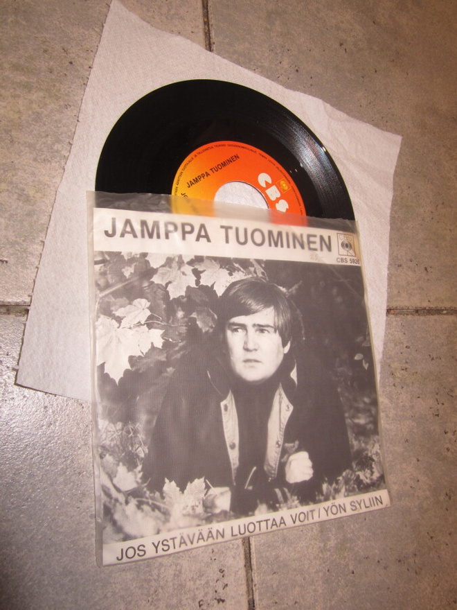 JAMPPA TUOMINEN - JOS YSTÄVÄÄN LUOTTAA VOIT - 7 " Single