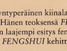 Lam Kam Chuen: Henkilökohtainen fengshui - pikkukuva 4