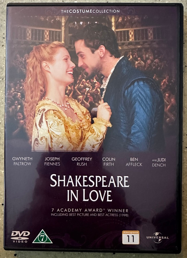 [DVD] SHAKESPEARE IN LOVE (Rakastunut Shakespeare)