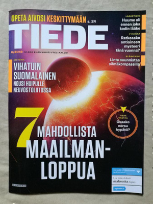 TIEDE LEHTI nro 6/2018 ja 9/2018 ja 10 ja 11/2017