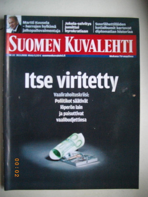 Suomen Kuvalehti Nro 22/2008. (16.3)