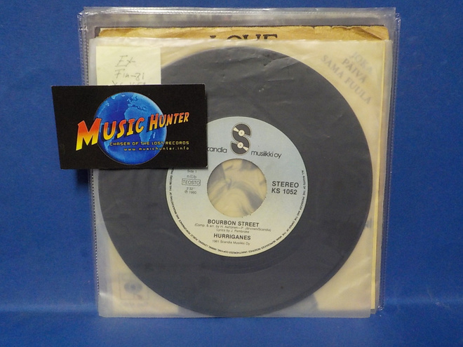 HURRIGANES - BOURBON STREET EX- FIN -81 7"