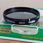 == Hoya 49mm PL-CIR Circular Polarizing Filter - New - pikkukuva 1
