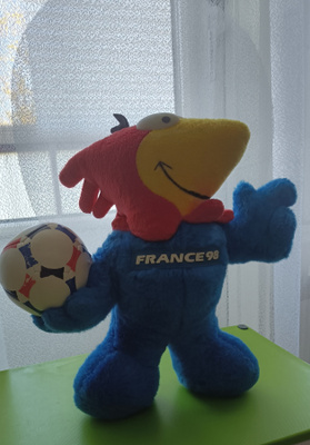 Jalkapallo MM 1998 Ranska maskotti France 98 Footix