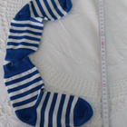 Marimekko tasaraita sukat sininen / valkoinen - pikkukuva 2