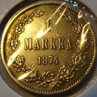 1874 1 markka 2kpl samalla kaupalla - pikkukuva 3