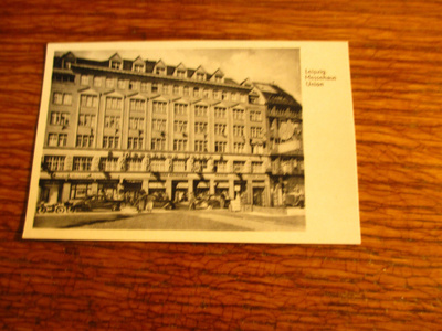 saksa ddr leipzig vk pk messutalo union rakennus kulkematon