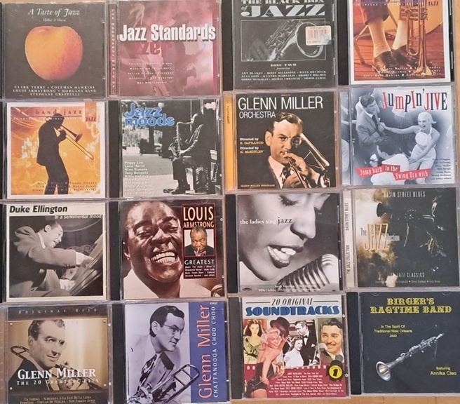 CD paketti 16 kpl Jazz Blues
