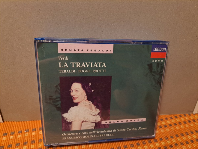 Verdi:La Traviata-Tebaldi,Poggi,Protti,Molinari-Pradelli 2CD