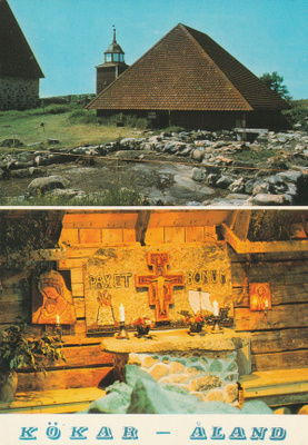 KIRKKOKORTTI - ÅLAND - KÖKARIN KIRKKO - 6