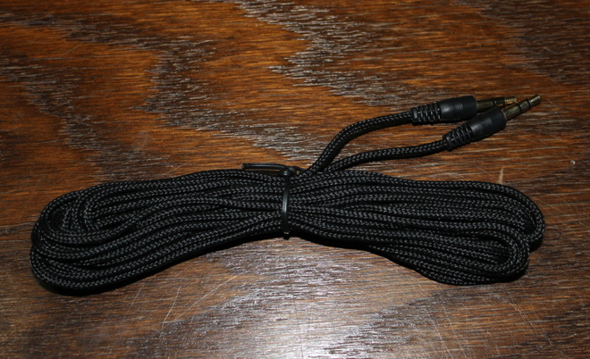 Audio äänikaapeli 5 m, uros-uros 3.5 mm UUSI
