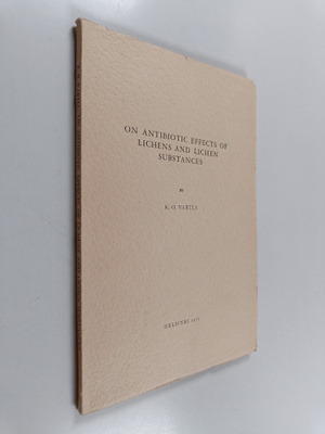 K. O. Vartia : On Antibiotic Effects of Lichens and Liche...