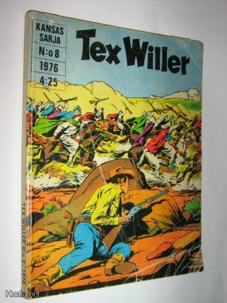 Tex Willer no 8 1976 - Aavikon haamut