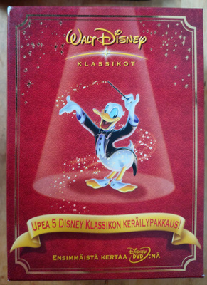 Upea 5 Disney Klassikon Keräilypakkaus ! (Aku Ankka jne.)