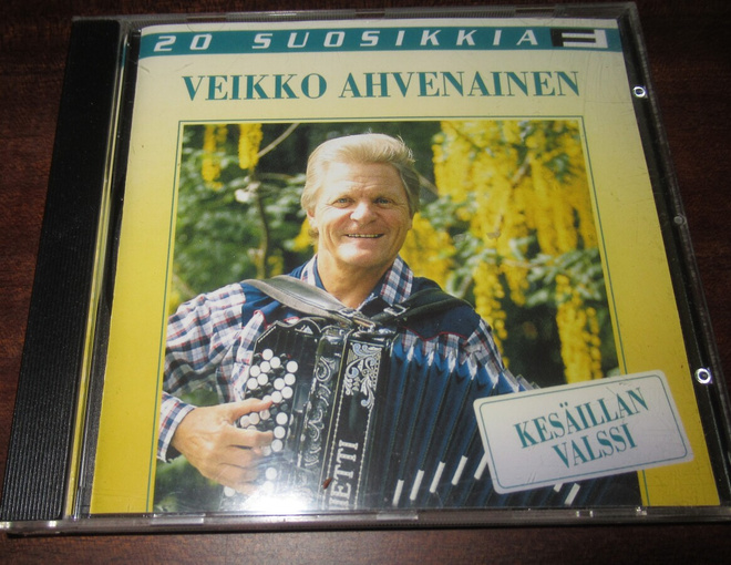 Veikko Ahvenainen Kesäillan valssi 20 suosikkia cd
