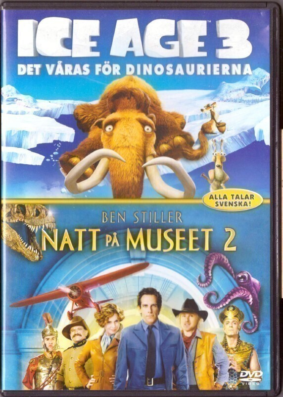 Ice Age 3 / Yö Museossa 2 (Kaksi leffaa)