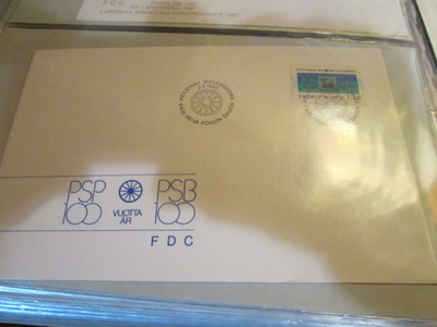 1987 Postipankki fdc