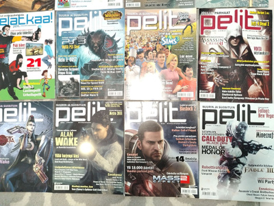 Pelit lehtiä 21kpl 2008 - 2011