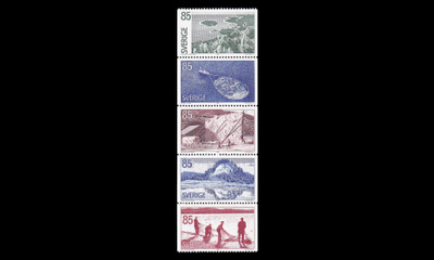 Ruotsi 945-9hb ** Turismi (1976)