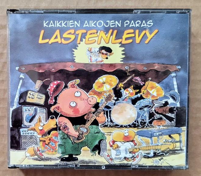 KAIKKIEN AIKOJEN PARAS LASTENLEVY – MINT 3-CD 2008 60 biisiä
