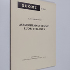 R. Tuomikoski : Asemoisilmaustemme luokittelusta - pikkukuva 1