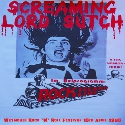 SCREAMING LORD SUTCH weymouth r&r festival 15.4.1985