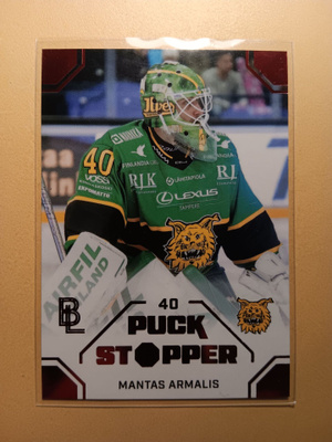 Mantas Armalis Ilves 26-27 Blueline Puck Stopper RED /40