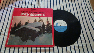 Irwin Goodman – Kohta Taas On Joulu lp orig 1972 Oikein hyvä