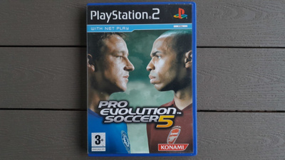 PS2: Pro Evolution Soccer 5 peli (2005)