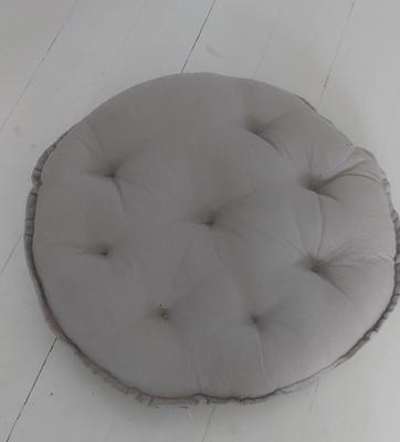 Pyöreä istuintyyny beige 38 cm