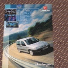 2001 Citroen Berlingo esite - KUIN UUSI - pikkukuva 1