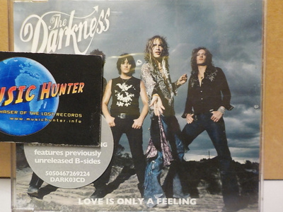 THE DARKNESS - LOVE IS ONLY A FEELING UUSI CDS (+)