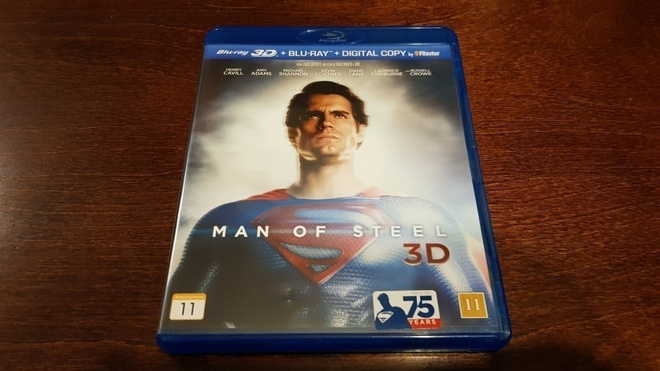 BLU-RAY /  Man of Steel  3D