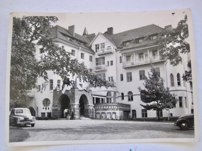VANHA Postikortti Imatra 1955
