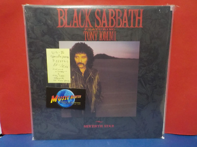 BLACK SABBATH - SEVENTH STAR EX-/EX+ U.S -86 PRESS LP