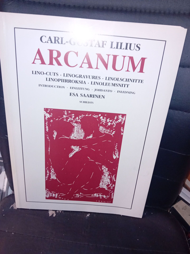Carl-Gustaf Lilius : ARCANUM ( SIGNED  ) SIS POSTIKULU