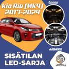 Kia Rio (YB) Sisätilan LED-sarja 9-osainen - pikkukuva 1