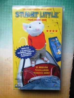 VHS elokuva: Stuart Little- pieni suuri hiiri
