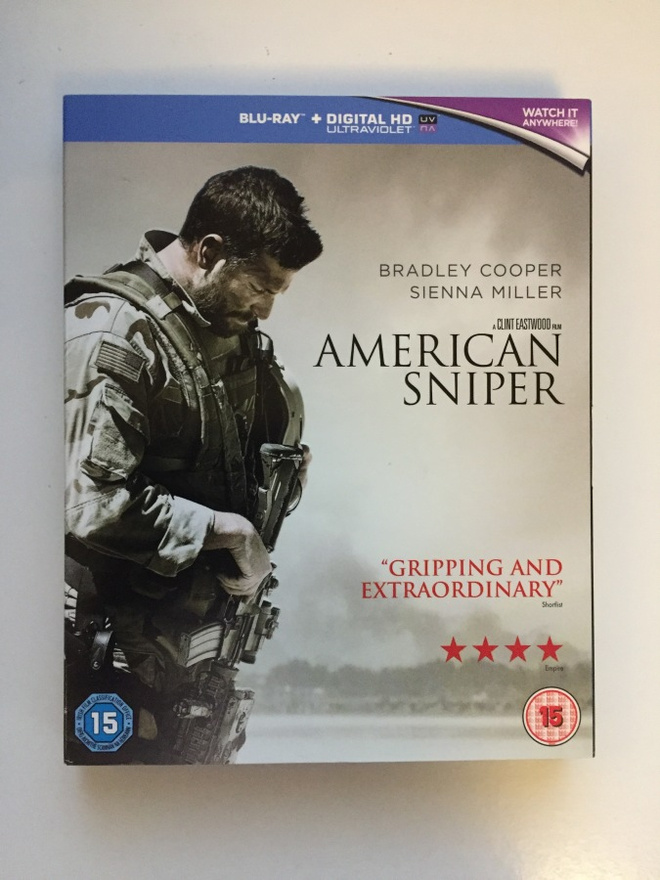 American Sniper (Blu-ray) Ohjaus: Clint Eastwood (Slipcover)