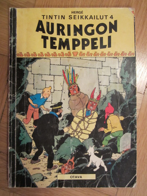 TINTIN SEIKKAILUT 4 3.PAINOS