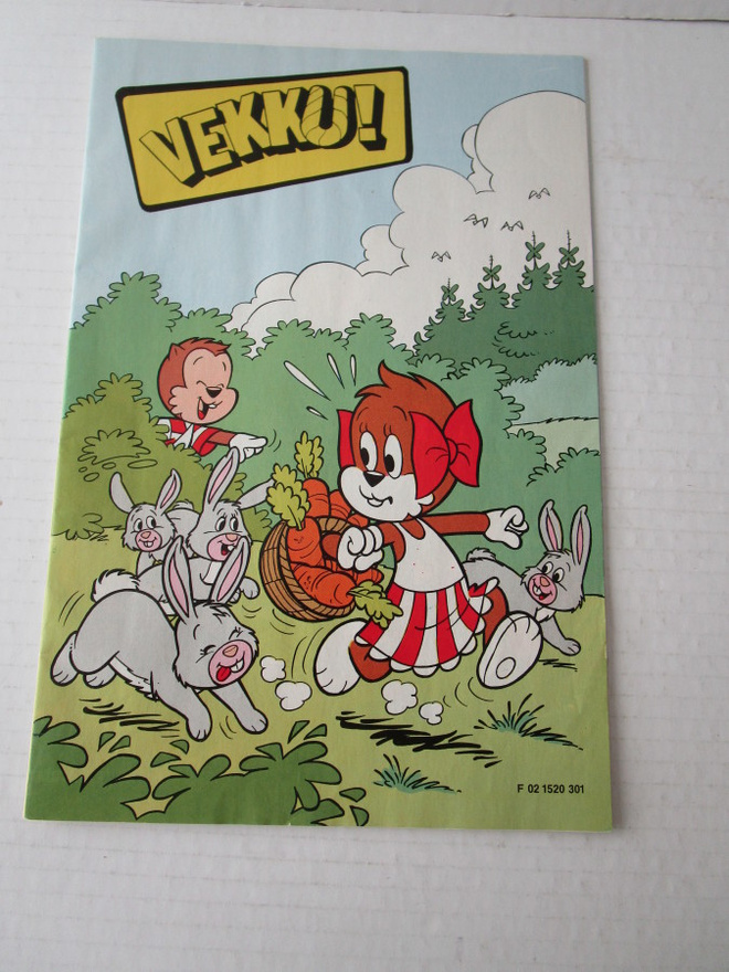 Vekku! lehti vuodelta 1981