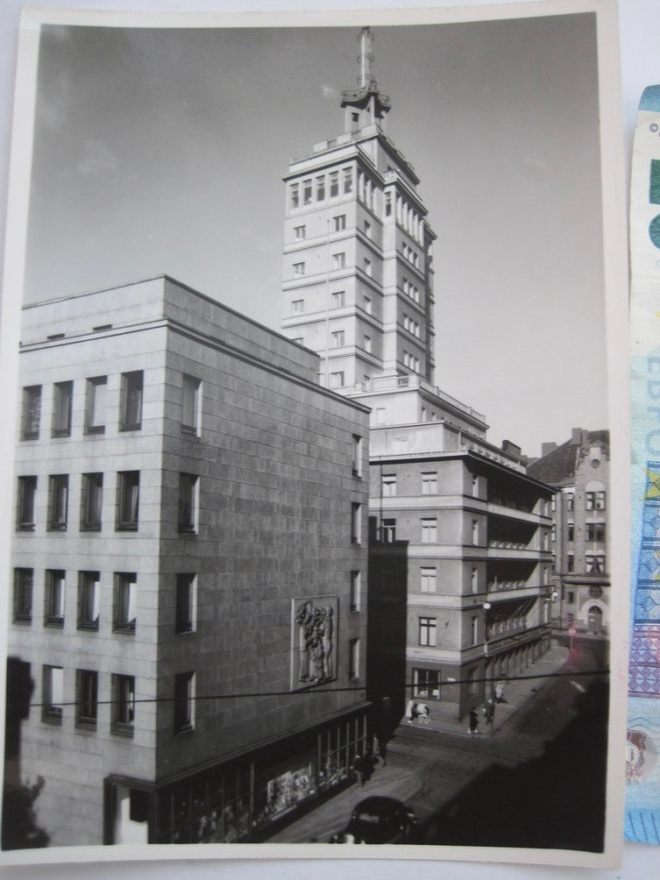 VANHA Valokuva Postikortin Malli Helsinki 1950-l