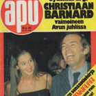 Apu n:o 44 1975 Sydänkirurgi. Eeva-Maija. Mikko & Jeanne. - pikkukuva 1