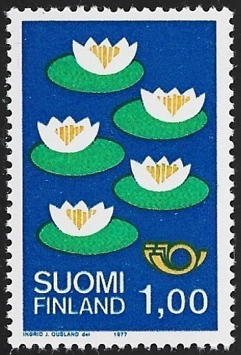1977 Pohjola 1,00 mk ** LaPe 803 II