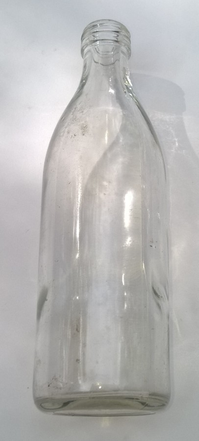 KIERTEELLINEN KIRKAS LASIPULLO KORKEUS 22,5 CM R5