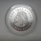 Aztec Calendar 1oz hopeakolikko - pikkukuva 2