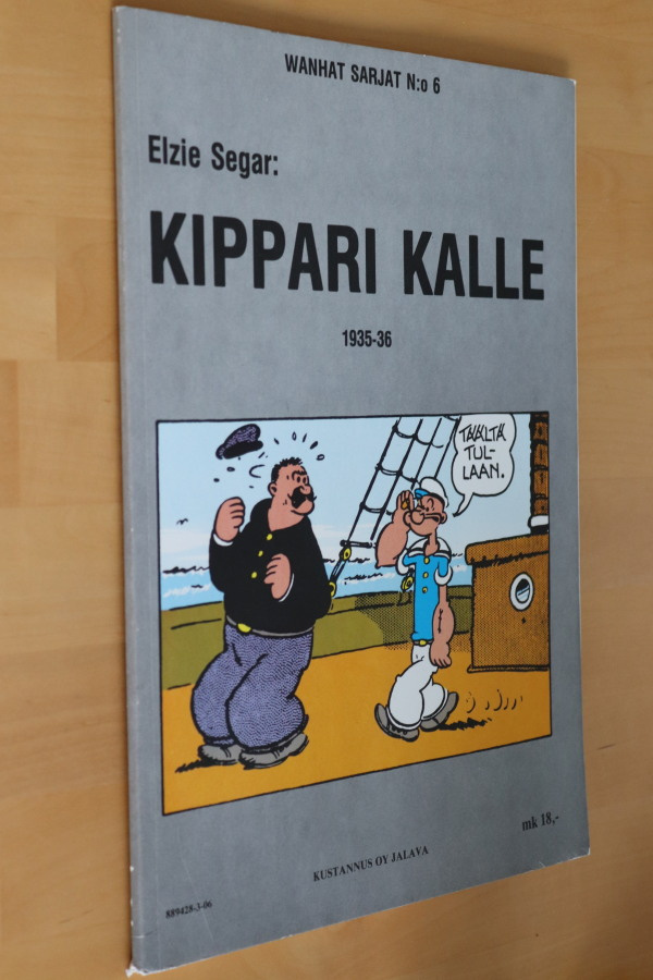 Elzie Segar : Kippari Kalle 1935-36 Wanhat sarjat 6 (1983 )